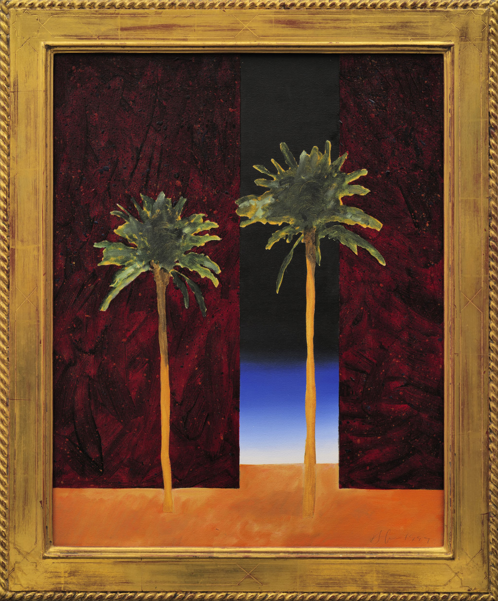 Four Palm Trees